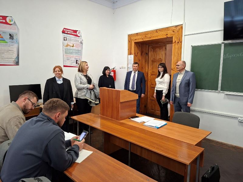 Візит комісії НУБІП України до Бережанського фахового коледжу