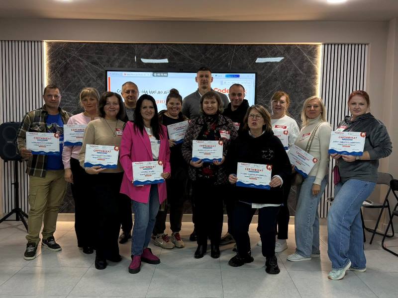 Тренінг "Цифрова освіта сьогодення" EU Code Week